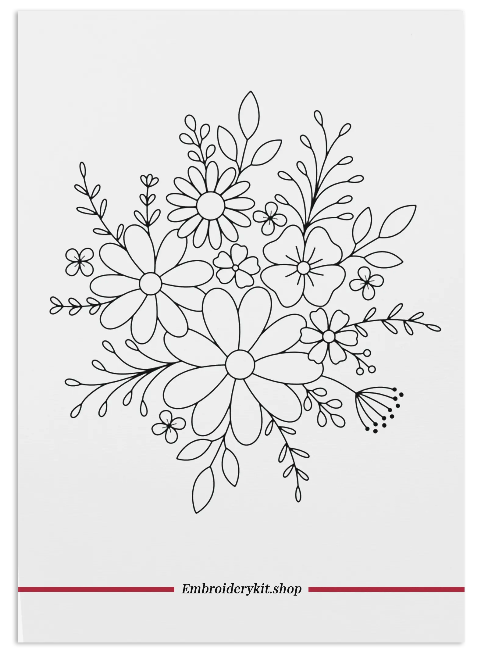 Embroidery Patterns-A4 size paper Mockup(02)
